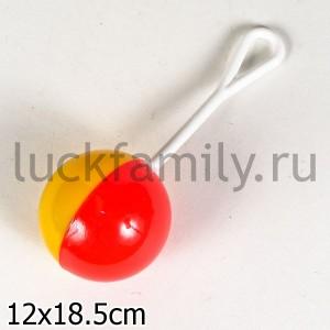 ПОГРЕМУШКА "ОДУВАНЧИК" В ПАК. в кор.100шт ― Luckfamily.ru