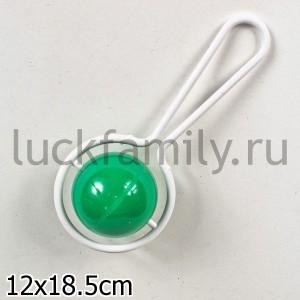 ПОГРЕМУШКА "ШАРИК"  В ПАК. в кор.80шт ― Luckfamily.ru
