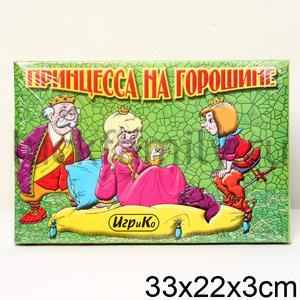 ПРИНЦЕССА НА ГОРОШИНЕ. НАСТОЛЬНАЯ ИГРА в кор.20шт ― Luckfamily.ru