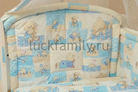 Комплект постельного белья Bombus Веселые игрушки, 3 предмета 