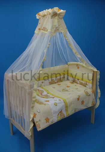 Постельное белье Bombus Мишки в гамаке, 3 пред.