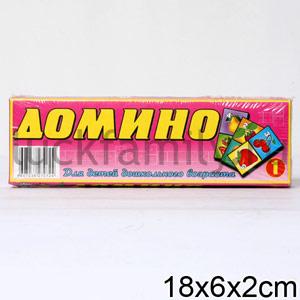 ДОМИНО 1 в полиэт.уп.28шт ― Luckfamily.ru