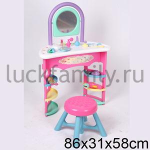 ИГРОВОЙ НАБОР "WINNER" ТРЮМО И СТУЛЬЧИК, С АКСЕСС. Д/ДЕВОЧЕК В РУСС. КОР. 85*31*58СМ в кор.4шт ― Luckfamily.ru
