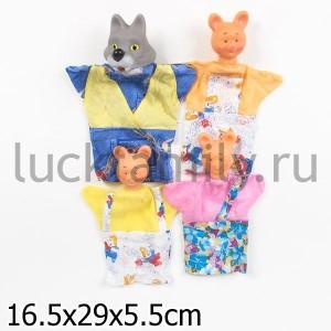 КУК. ТЕАТР "ТРИ ПОРОСЕНКА" (4 ПЕРС.) в уп.35шт ― Luckfamily.ru