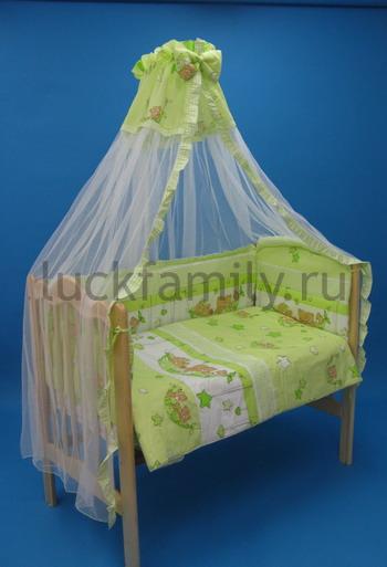 Постельное белье Bombus Мишки в гамаке, 3 пред.