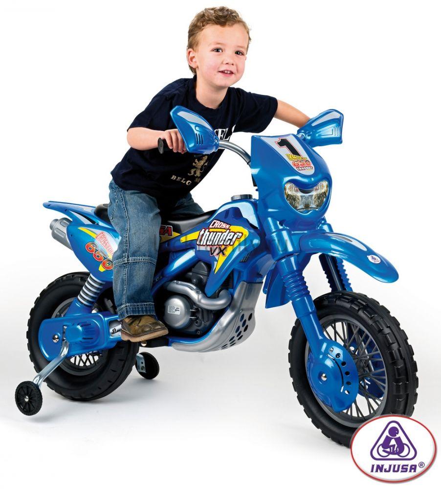 Электромотоцикл Injusa Moto Cross Thunder 680 6V