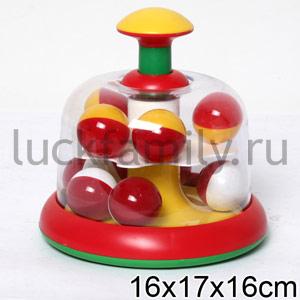 ЮЛА-КАРУСЕЛЬ С ШАРИКАМИ в уп.16шт ― Luckfamily.ru