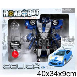 РОБОТ "GALAXY DEFENDER" МАШИНА TOYOTA 1:18 НА БАТ. 50090 EV2735 В КОР. в кор.12шт ― Luckfamily.ru