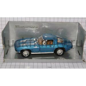 МАШИНА CHEVROLET CORVETTE 1963 МЕТАЛЛ. ИНЕРЦ ОТКРЫВ. ДВЕРИ И КАПОТ 1:32 В КОР. 14СМ в кор.3*24шт ― Luckfamily.ru