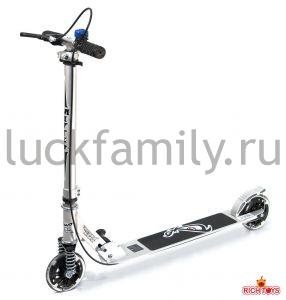Самокат MT1900 с ручным  тормозом         ― Luckfamily.ru