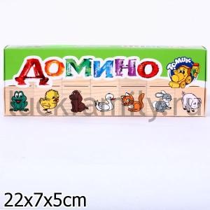 ДОМИНО "ЖИВОТНЫЕ ЛЕСА" в кор.40шт ― Luckfamily.ru