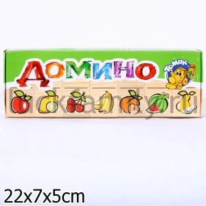 ДОМИНО "ФРУКТЫ-ЯГОДЫ" в кор.40шт ― Luckfamily.ru