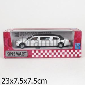 МАШИНА LINCOLN TOWN CAR STRETCH LIMOUSINE МЕТАЛЛ ИНЕРЦ. 1:38 ОТКРЫВ. ДВЕРИ В КОР. 18СМ в кор.6*12шт ― Luckfamily.ru