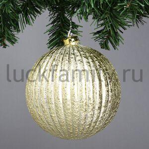 ШАР 15СМ ЖАТЫЙ ЦВЕТ В АССОРТ. В ПОДАР. ПЛАСТ. УП. С ЛЕНТОЙ в кор.36шт ― Luckfamily.ru