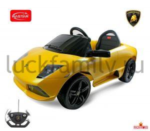 81300 Электромобиль Lamborghini Murcielago   LP 640, желтый  ― Luckfamily.ru