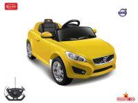 81100 Электромобиль Volvo C30,желтый