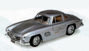 МАШИНА MERCEDES BENZ 300 SL 1954 МЕТАЛЛ ОТКРЫВ. ДВЕРИ И КАПОТ 1:24 В ДИСПЛЕЕ 19СМ УП-6ШТ в кор.2*6уп ― Luckfamily.ru
