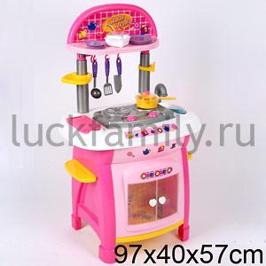 ИГРОВОЙ НАБОР "WINNER" КУХНЯ НА БАТ. ПЛИТА СО СВЕТОМ И ЗВУКОМ, С ПОСУДОЙ,C АКСЕСС. В КОР. в кор.3шт ― Luckfamily.ru