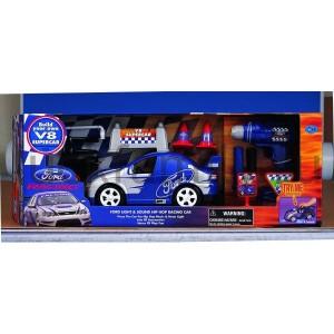 ИГРОВОЙ НАБОР "WINNER" КОНСТРУКТОР ПЛАСТ. СПОРТ FORD НА БАТ СВЕТ+ЗВУК+АКСЕСС В КОР 26*11СМ в кор.8шт ― Luckfamily.ru