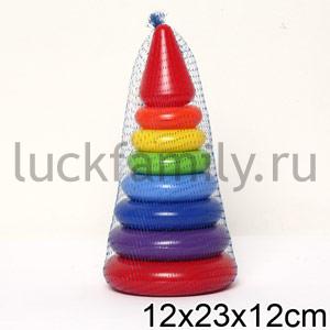 ПИРАМИДА МАЛАЯ В СЕТКЕ в уп.34шт ― Luckfamily.ru
