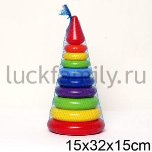 ПИРАМИДА БОЛЬШАЯ В СЕТКЕ в уп.18шт ― Luckfamily.ru