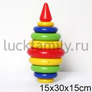 БОЧКА ПИРАМИДА В СЕТКЕ в уп.14шт ― Luckfamily.ru