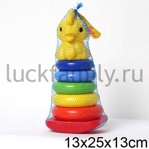 ПЕТУШОК ПИРАМИДА-КАЧАЛКА В СЕТКЕ в уп.20шт ― Luckfamily.ru