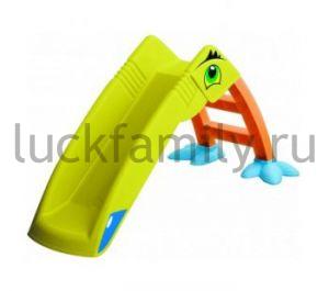 Детская пластиковая горка "Пеликан" ― Luckfamily.ru