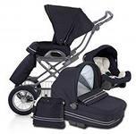 ИНГЛЕЗИНА, КОЛЯСКА 3 в1 OTUTTO SYSTEM MARINA с шасси Ergo Bike Titanium, (т.син), Италия	