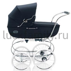 ИНГЛЕЗИНА, КОЛЯСКА классическая Classica Marina  с шасси Balestrino Chrom/Blue, (темн.син), Италия	 ― Luckfamily.ru