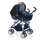 КАМ, Коляска 3в1 COMBI BABY REVERSIBLE, (т.синий/голубой), Италия	
