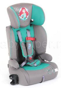 DISNEY (S), Автокресло 9-36 кг (цв. серый+розовый (Аврора)), 1-2-3 гр., Китай ― Luckfamily.ru